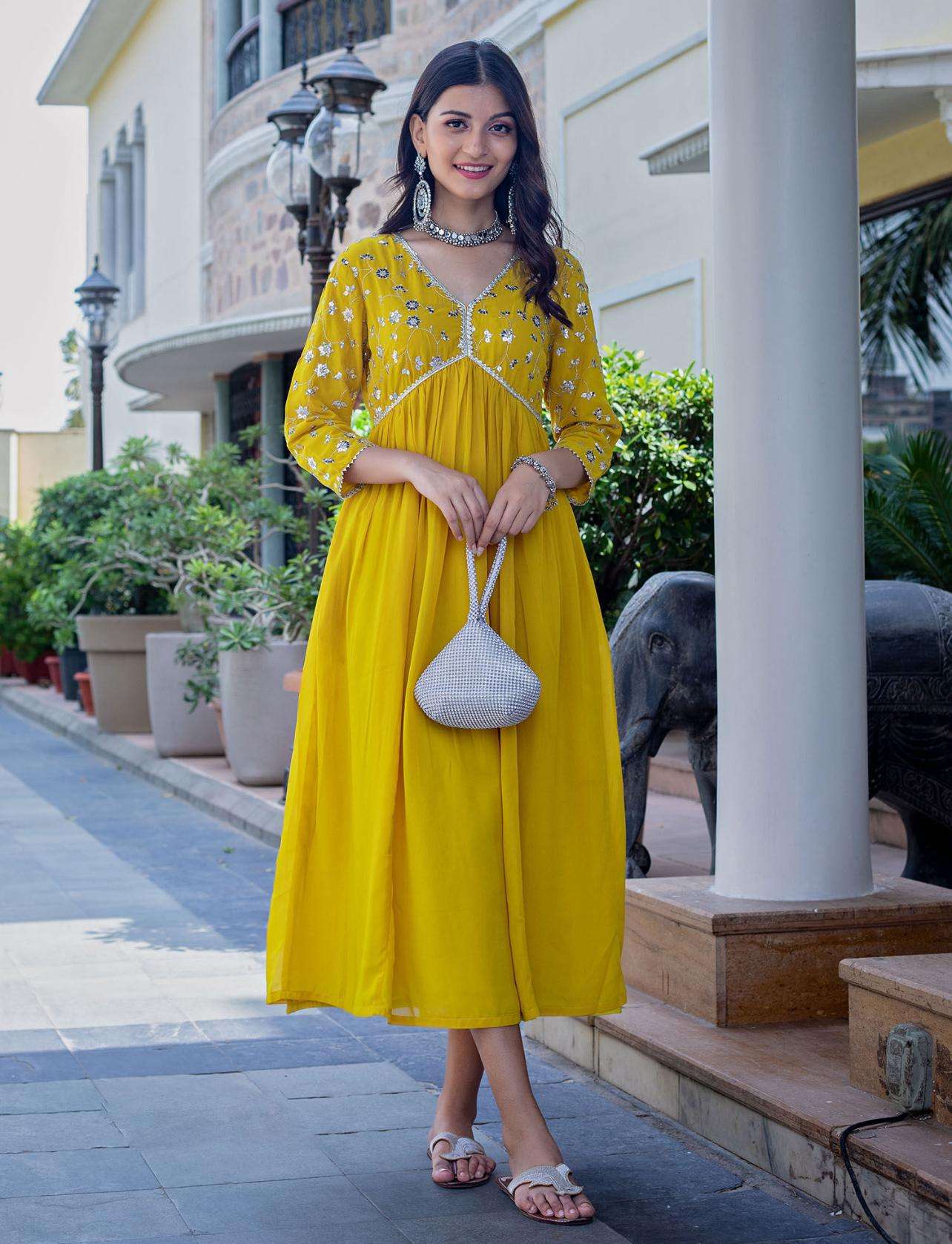 3-Piece Cotton Kurta Set for Women ? Kurta, Palazzo & Dupatta(M) - Image 2